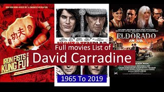 David Carradine Full Movies List | All Movies of David Carradine