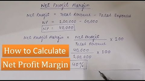 How to Calculate Net Profit Margin - Easy Trick