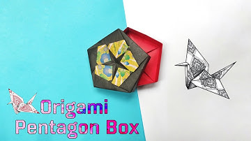Learn Simple Origami Pentagon Box