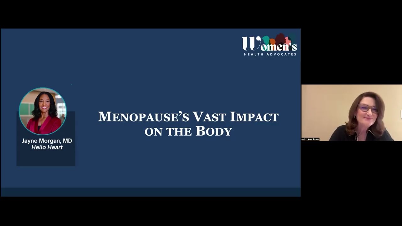 9/16/25 Online Congressional Briefing on Menopause