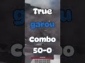 500 true garou combo removal of techs  the strongest battlegrounds roblox saitamabattle