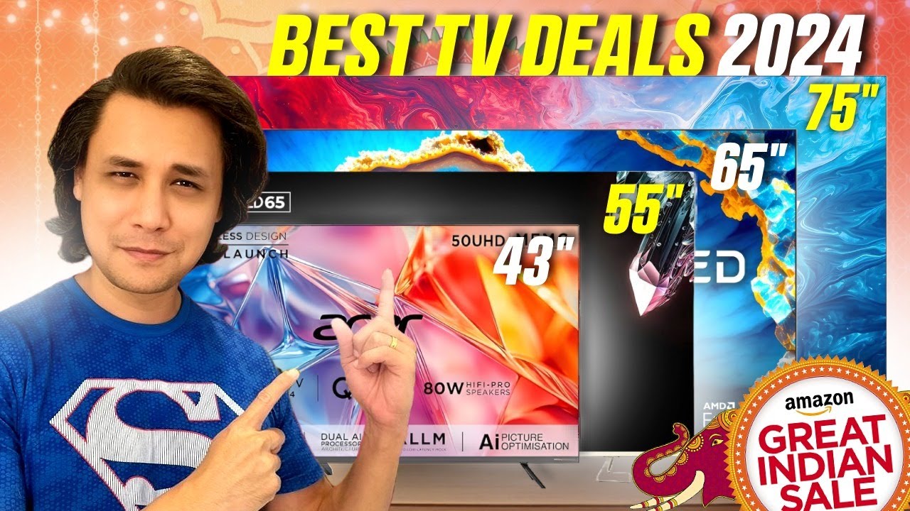 AMAZON GREAT INDIAN FESTIVAL SALE SEP 2024 | BEST QLED TV DEALS | Punchi Man Tech