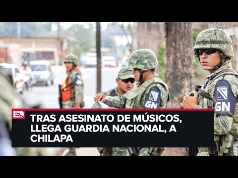 Guardia Nacional llega a Chilapa, Guerrero
