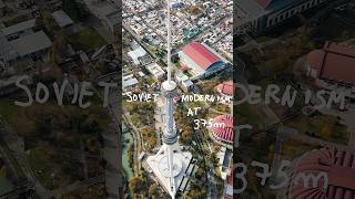 Soviet Modernism Tashkent Tv Tower, 375 Meters Architectural Masterpiece