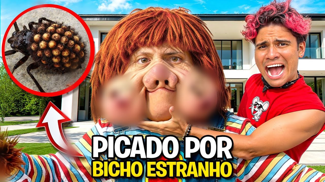 O FOFÃO FOI PICADO POR UM BICHO VENENOSO * ele não resistiu 