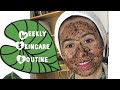 روتين البشرة الأسبوعي || weekly skincare routine