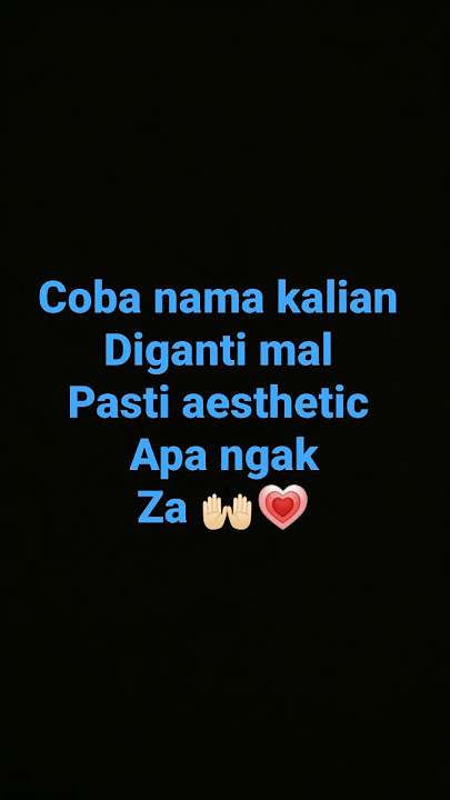 nama ku nazwa jadi malzwa 🙌🏻☺