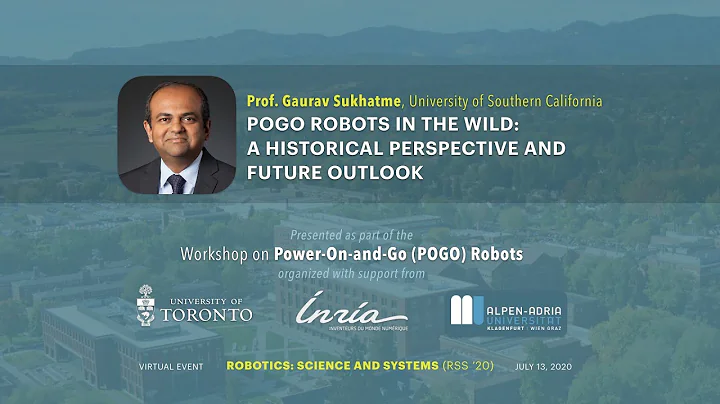 Prof. Gaurav Sukhatme (USC) - POGO robots in the w...