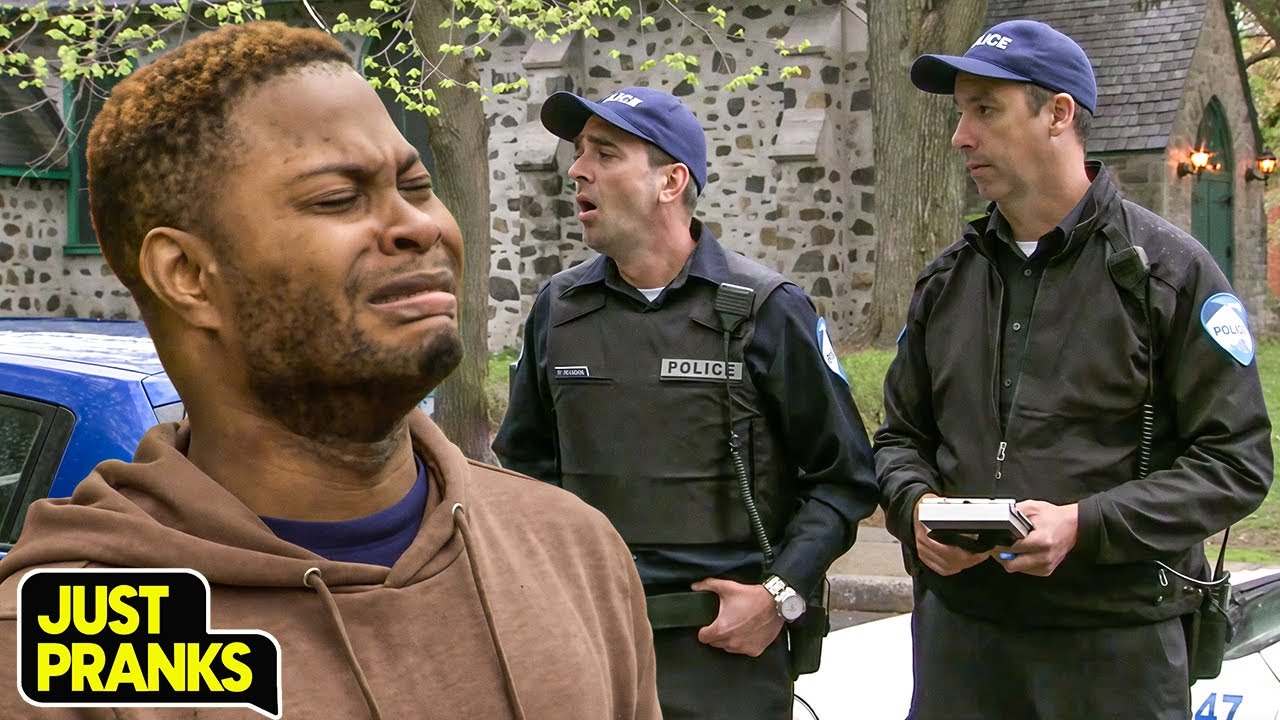 Tears Were Too Much for the Police 😱😂 | Just Pranks