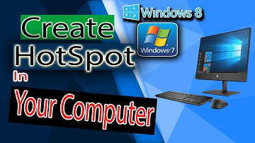 How To Create WiFi Hotspot In Windows 8, 7 - Virtual Router. Hindi/Urdu