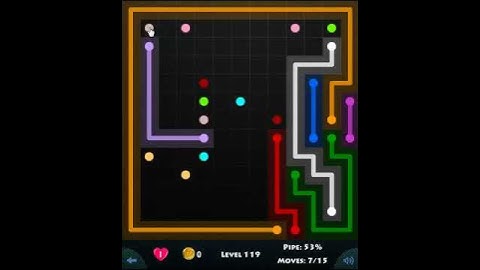 JUMBO PACK LEVEL 119 - FLOW GAME ON FACEBOOK Connect the dots