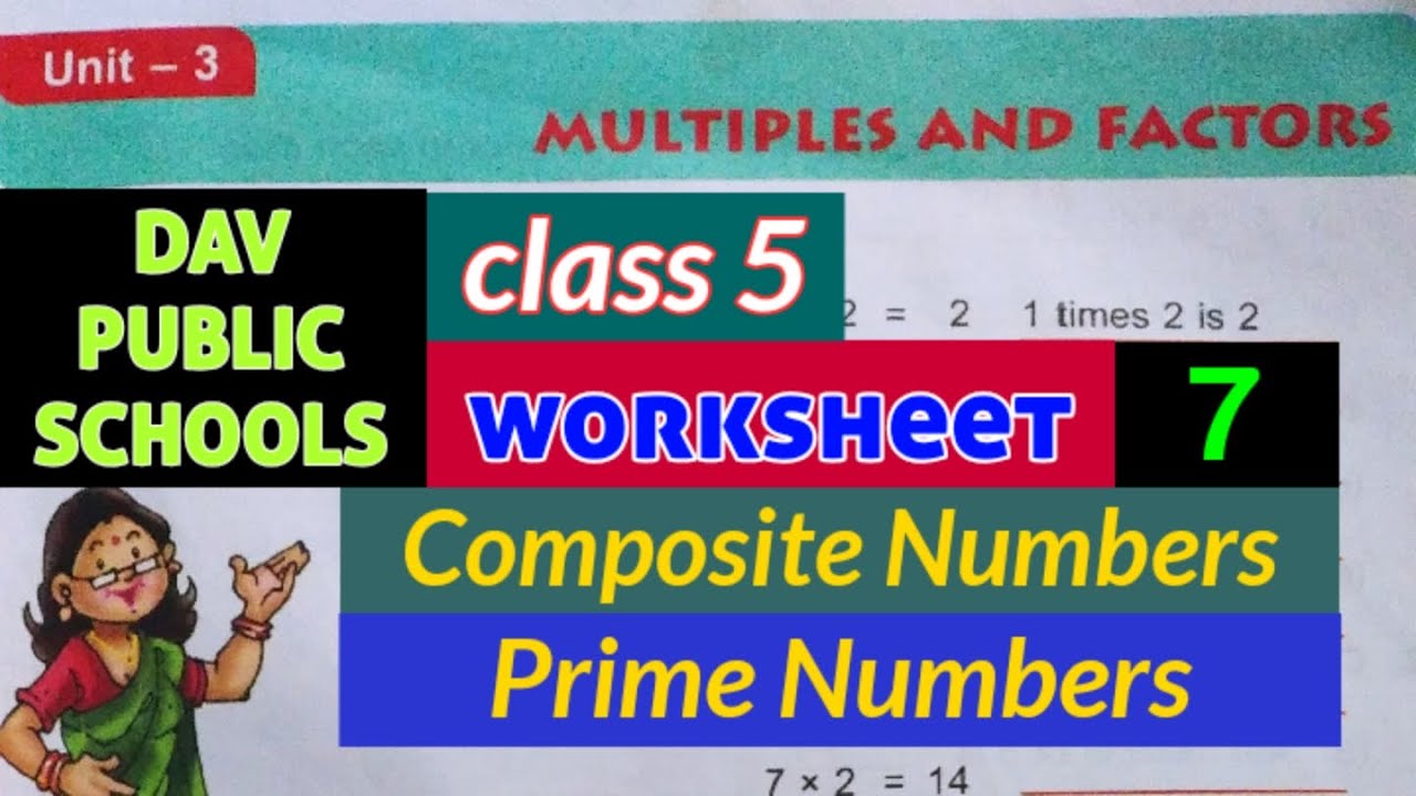 dav-class-5-multiples-and-factors-worksheet-7-youtube