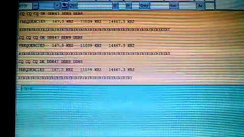 DDH47 - 147.3 khz - rtty