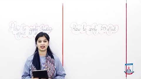 Class 6 - Computer Studies - Chapter 3 - Lecture 3 - Inserting Symbols and Shapes - Allied Schools