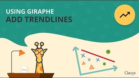 Oasys Giraphe: Adding trendlines