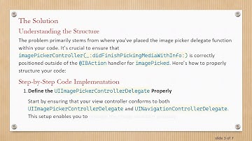 Resolving UIImagePicker Not Returning Images