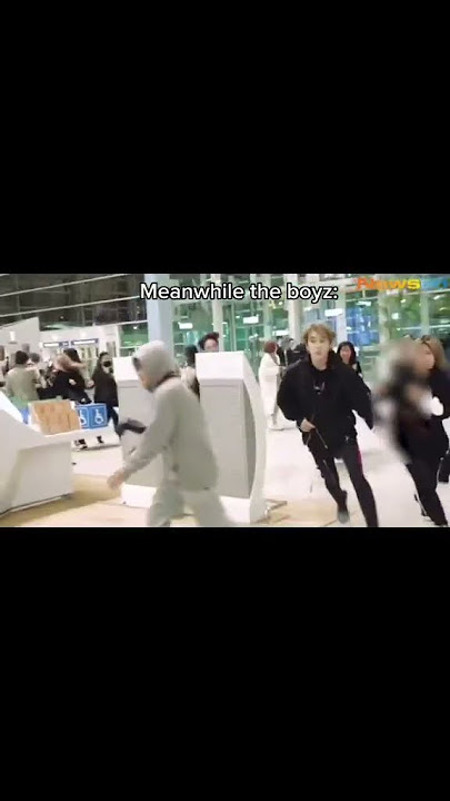 Other Idols v/s The Boyz @ the airport 😎🔥 #ytshorts #kpop #hitv #theboyz #younghoon #sunwoo#sangyeon