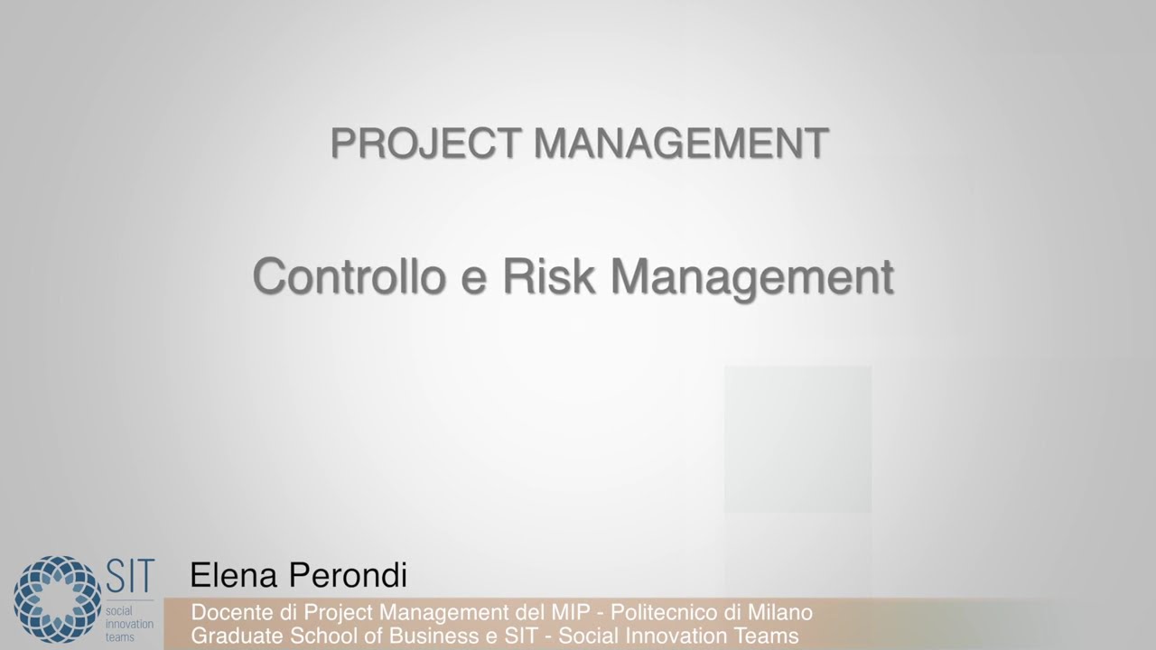 Perondi - 03 - Controllo e Risk Management