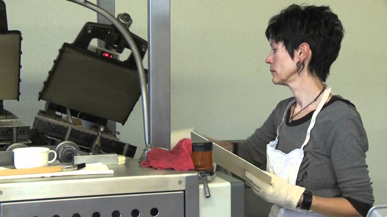 Besuch in der Hostienbäckerei