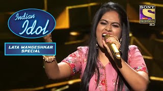 Sayli Ne 'Haa Jab Tak Hai Jaan' Par Diya Stunning Performance |Indian Idol|Songs Of Lata Mangeshkar