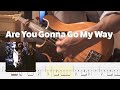 Are You Gonna Go My Way - Lenny Kravitz (Bass Cover with Tab)