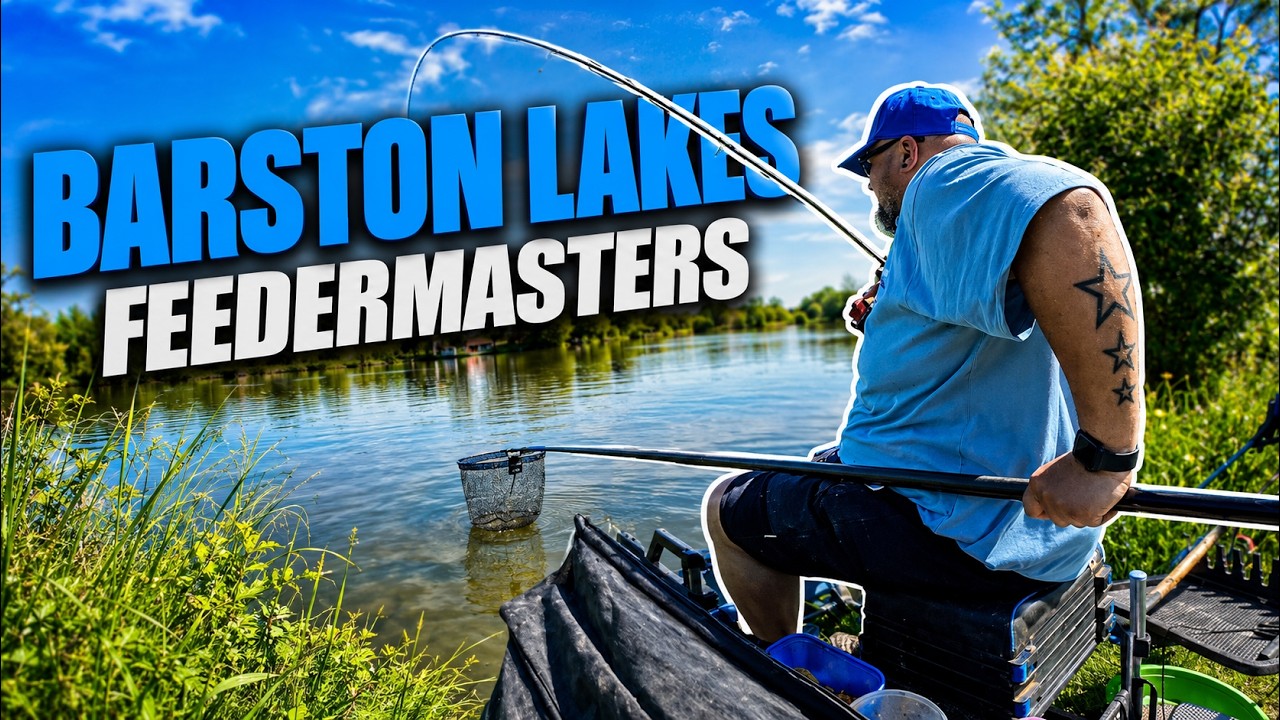 BAIT-TECH FEEDERMASTERS QUALIFIER AT BARSTON LAKES LIVE MATCH FISHING | BAGUPTV 2026