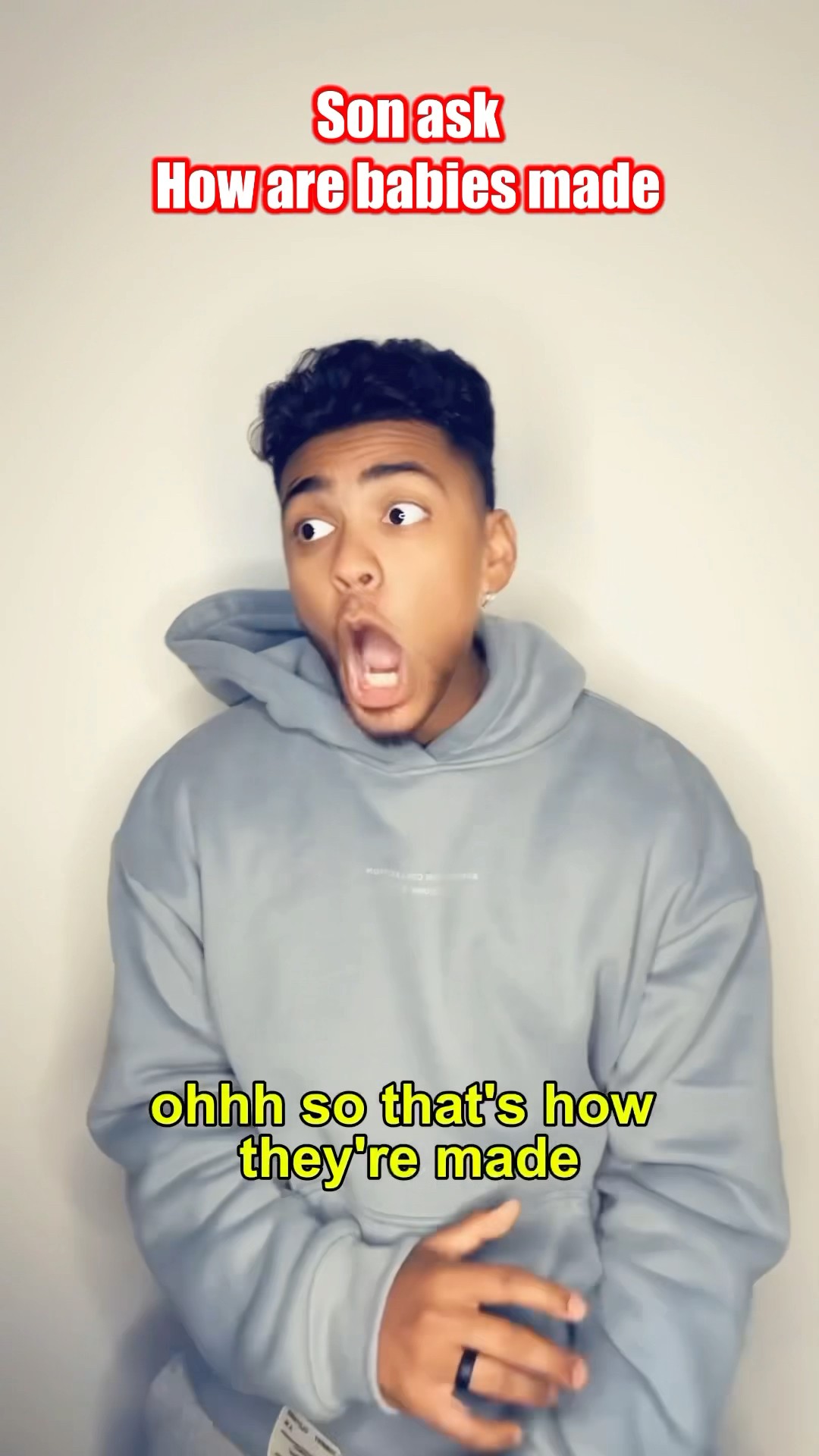Son ask how are babies made…?? #comedy #viral