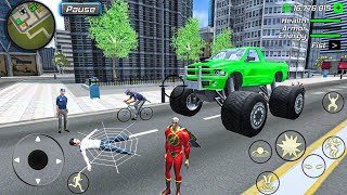 Amazing Powerhero New York Gangster City - Monster Truck at Vegas City - Android Gameplay screenshot 4
