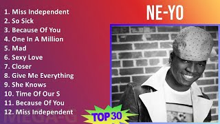 Ne-Yo 2024 MIX Favorite Songs - Miss Independent, So Sick, Because Of You, One In A Million