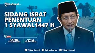 breaking News Pengumuman Sidang Isbat Penentuan 1 Syawal Idul Fitri 1447h  Lebaran 20 Maret 2026