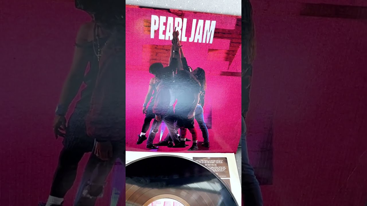 Original first pressing of Pearl Jam's TEN #Vinyl record