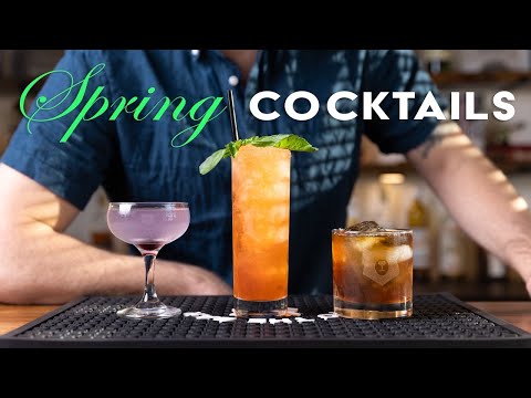 3 cocktail recipes to try this spring