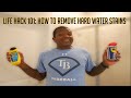 TIKTOK HACK 101: How to REMOVE HARD Water Stains on SHOWER DOOR