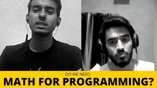 GOOD AT PROGRAMMING, BAD AT MATH |  Software engineering interview | Another Homosapien