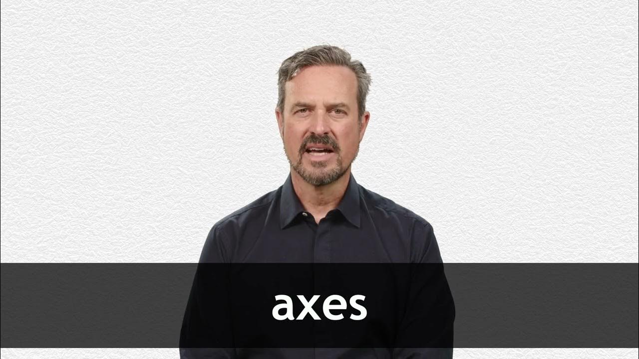 How to pronounce AXES in American English YouTube