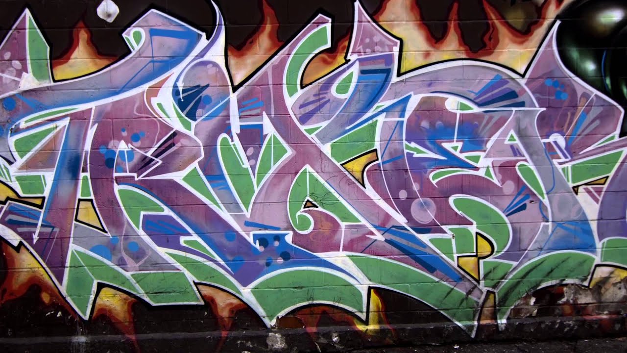 MEAR ONE - Alphonse Mucha Mural / TRIXTER and JOEX2 - La Brea and 6th L.A.