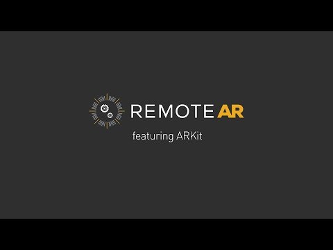 Remote AR with Apple ARKit garage