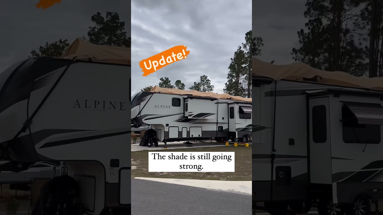 Camping tip for a cooler RV this summer!🙌 