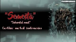 Semesta-sakaratul maut (gothic metal indonesia)