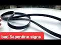Symptoms Of Bad Sapentine Belt