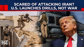 Trumps Iran War Plan Hits A Snag? Us Military Runs Mive Mid-East Drills After Tehrans Sub Shock