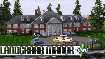 The Sims 3 CAW House Speed Build - Landgraab Manor