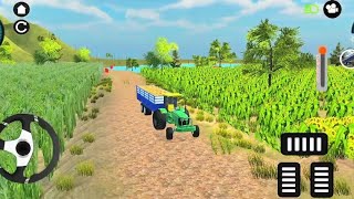 Real Tractor Farming Simulator 2026 🚜 | Harvester Tractor Driving Gameplay Part 3 (Android)  screenshot 4