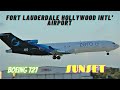 [4K] PLANE SPOTTING Early Evening Sunset FORT LAUDERDALE HOLLYWOOD INTERNATIONAL AIRPORT 4/28/21.