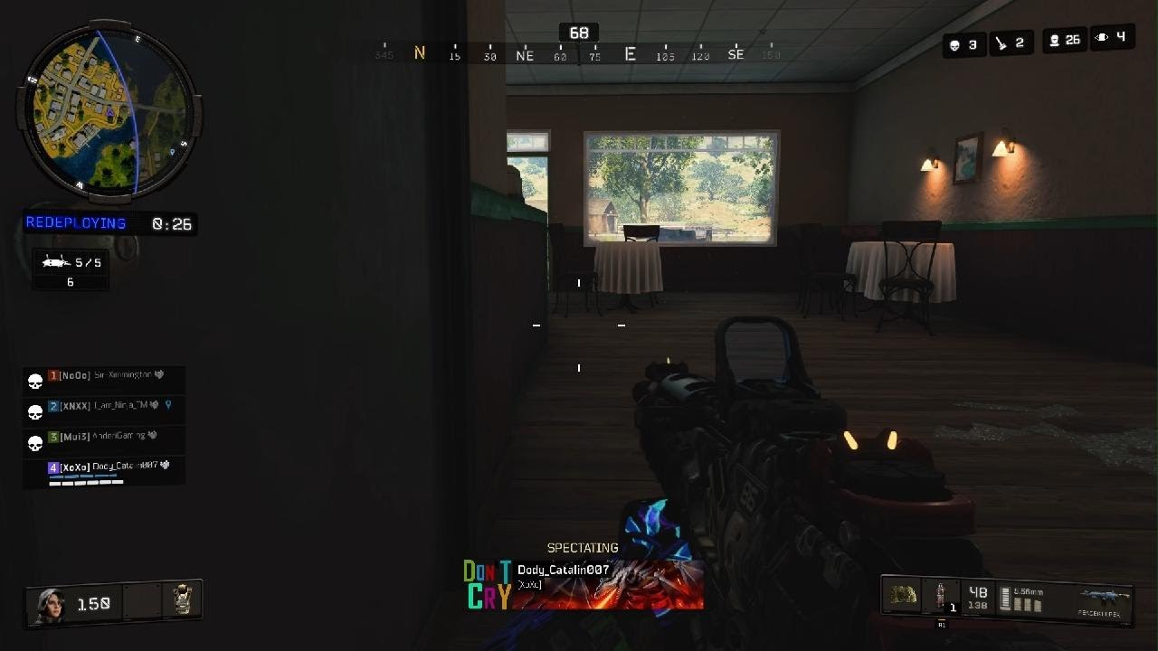 19 Kills , 23 downs win BLACKOUT BO4 - YouTube