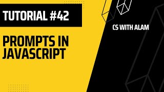 📨 Prompts in JavaScript | Web Development Tutorial #42 Interactive Javascript Multiple Prompts