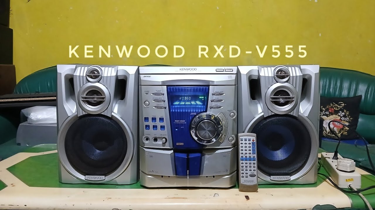 Hifi System KENWOOD RXD-V555 - YouTube