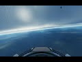 DCS World: Descending Rolling scissors: Su-33 ~ F-18c 1st. Person view.