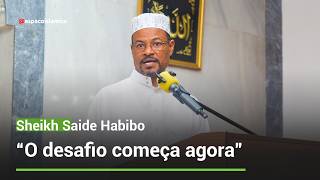 “O desafio começa agora”, avisa Sheikh Saide Habibo aos jovens sobre a vida após o Ramadhan