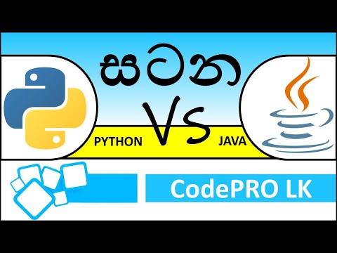 Python Vs Java | සටන | Python | Java | Programming Languages 2021 | Sinhala